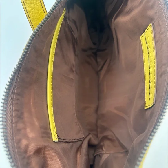Free People Elegant Yellow Leather Hobo Bag - Picture 5 of 5